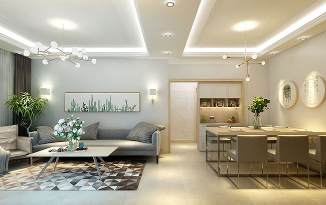 掌握客餐廳分隔技巧，讓空間更協(xié)調(diào)！